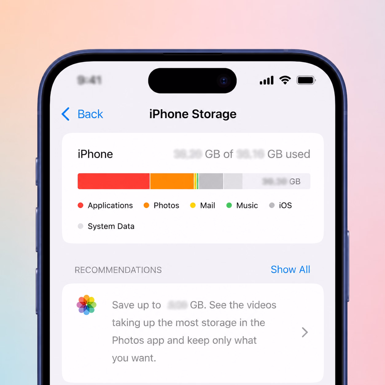 Storage illustration